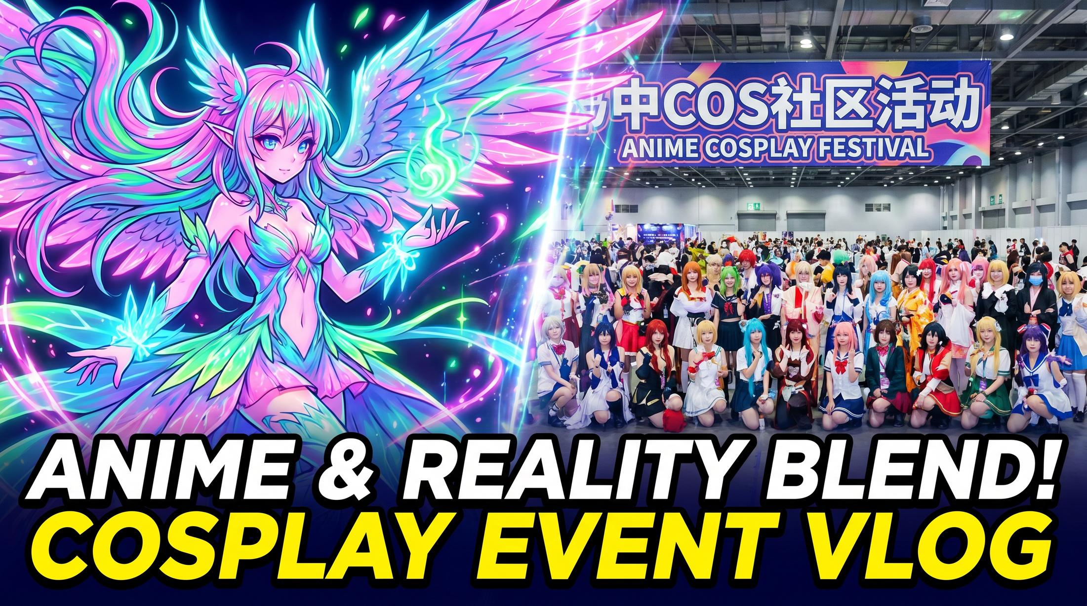 体育生男同二次元：漫展Cosplay活动合影
